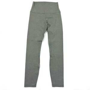 Lululemon Align High Rise Pant 25" Heathered Grey Sage
